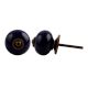 Navy Blue Antique Fitting Ceramic Knob